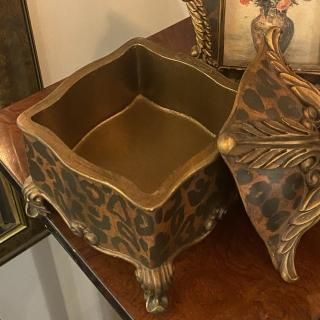 leopard jewelry case