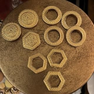 vintage button set