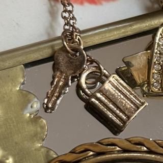 key motif necklace in Paris