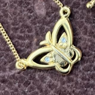 butterfly motif necklace in Paris