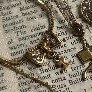 Courreges ribbon necklace