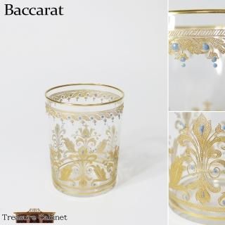 オールド・バカラ 激レア 純白オパーリンクリスタル製金彩エナメル彩蓋物 小物入れ バカラのカテゴリ一覧ページ - トレジャーキャビネット
