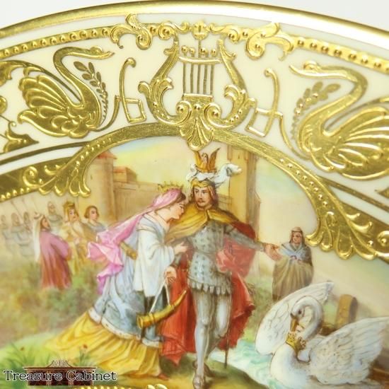 ドレスデン　アンブロジウス・ラム工房　プレート　アンティーク 参考品 【ドレスデン (アンブロジウス・ラム工房)】 オペラ