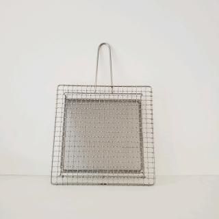 辻和金網 手付焼網（受け付） 大・正方形 早い者勝ち】新品・未使用