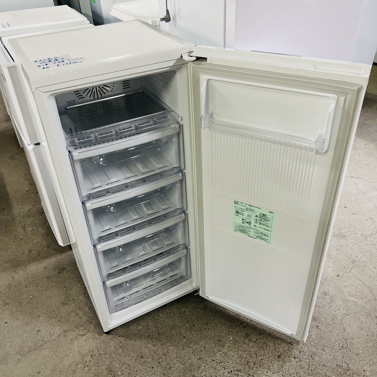 三菱電機 MITSUBISHI 1ドア冷凍庫 冷凍ストッカー MF-U12J ノンフロン 