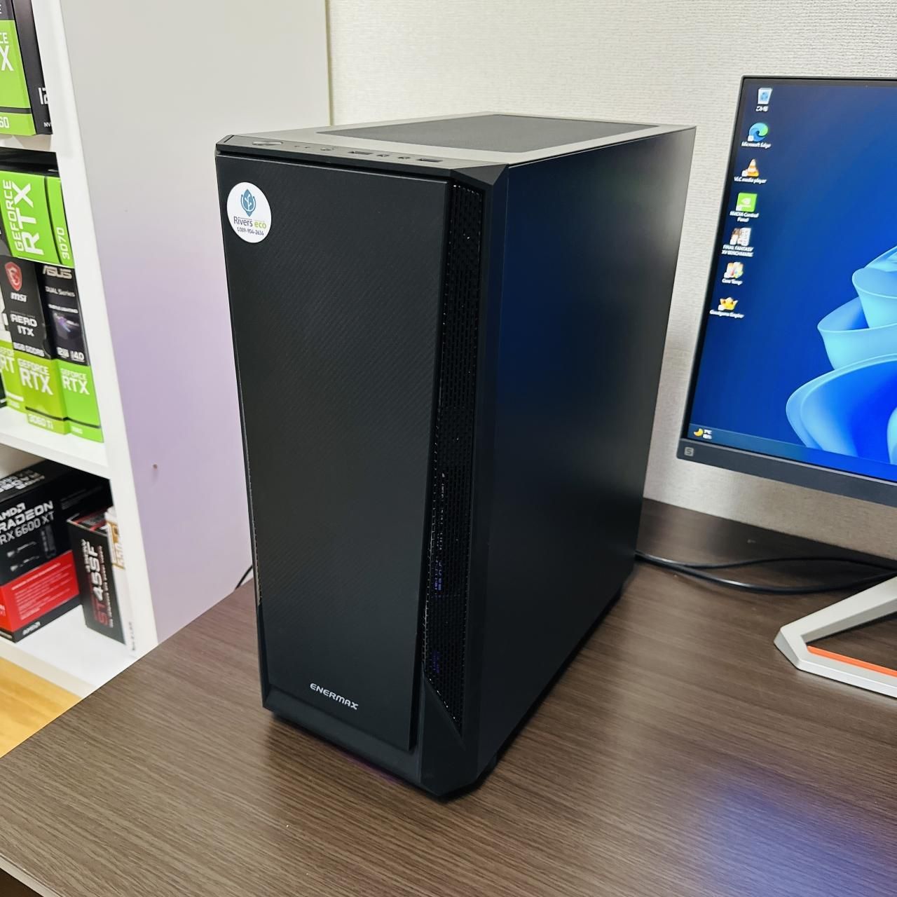 自作ゲーミングPC Core i5 12600K メモリー32G GeForce RTX 3080 簡易 