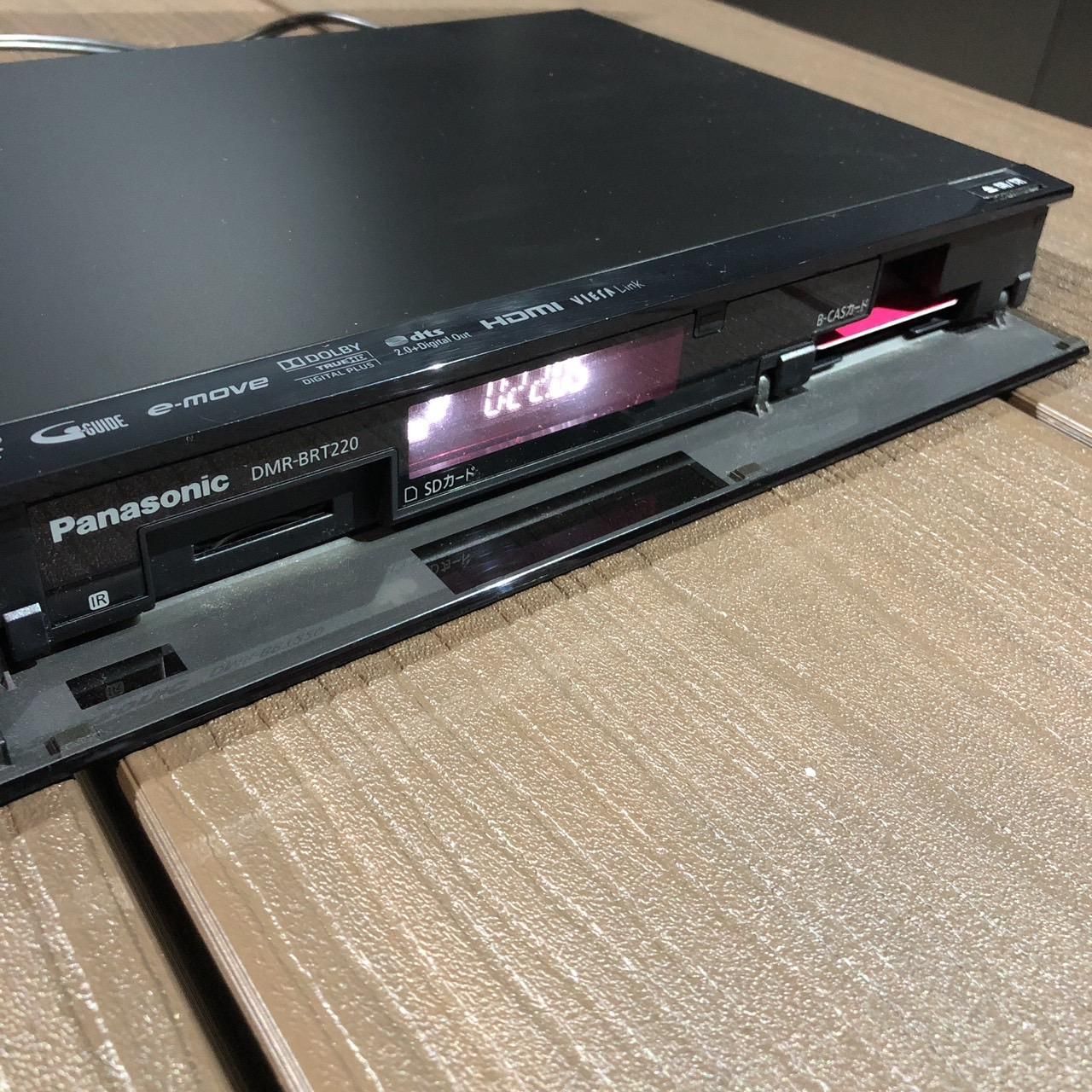 Panasonic ブルーレイレコーダー【DMR-BRT220】◇快適操作 - テレビ ...