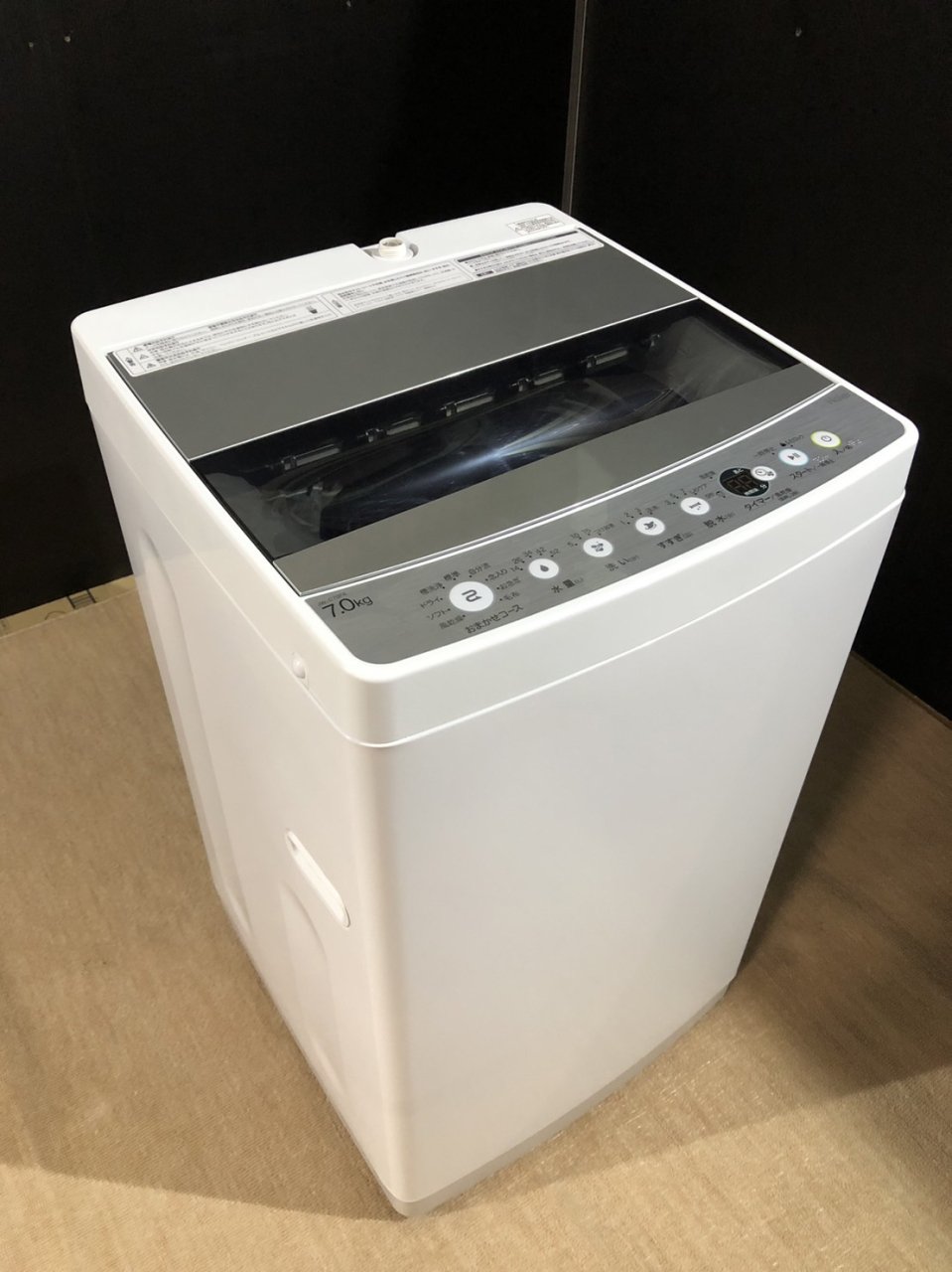 ハイアール 5．5kg全自動洗濯機 ホワイト JW-C55BE 2019年製 - 家電
