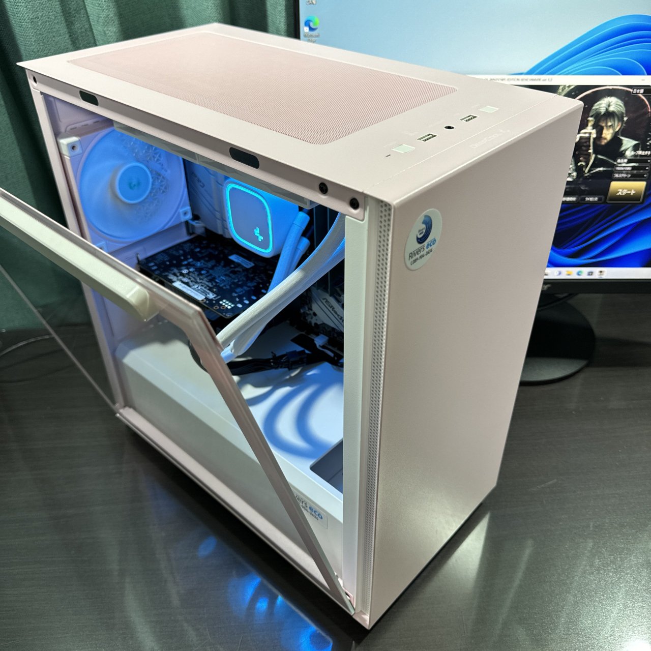 石鎚山太郎選手サイン可！！】かわいいピンク 高性能ゲーミングPC (No.0427s-1) - リバーズ  エコ-愛媛県松山市で基板の高値買取・家電買取り・金属資源のリサイクル