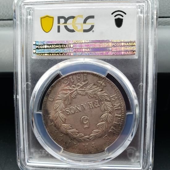 NGC VF30』フランス ナポレオン 3世5フラン金貨(1857年) - 旧貨幣/金貨