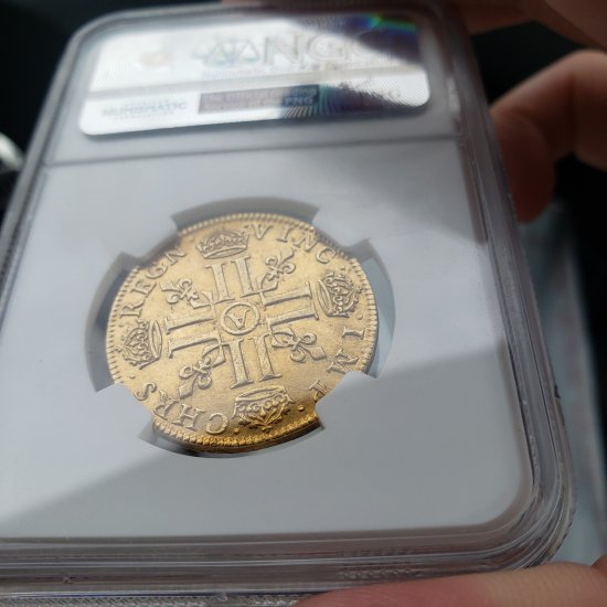 希少品】1640年A フランス 2ルイドール金貨 NGC AU58 ルイ13世 - アンティークコイン専門店 ルーラーズコインス  rulers'coins