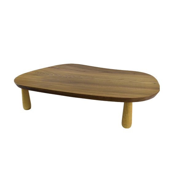 ishicoro-table No.929 W1700×1130（950）×H357 ニレ - テーブル工房kiki