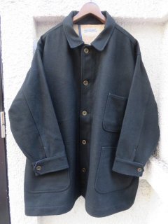 SLOW HANDSMELTON COVERALL  COATBLACK