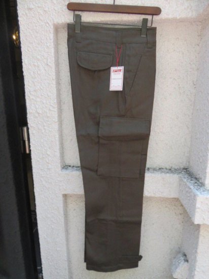 LE TRAVAILLEUR GALLICE M47 Trousers DARK OLIVE×BLACK SLEEK - RockyRaccoon