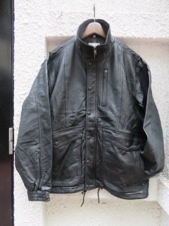 YOUSEDRETRO BAGGIES LEATHER JACKETBLACK 