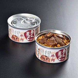 志ぐれ麦めし缶(牛肉)【140g×4缶】