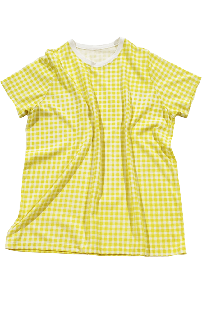 <img class='new_mark_img1' src='https://img.shop-pro.jp/img/new/icons27.gif' style='border:none;display:inline;margin:0px;padding:0px;width:auto;' />Tシャツ　gingham<br>抗菌