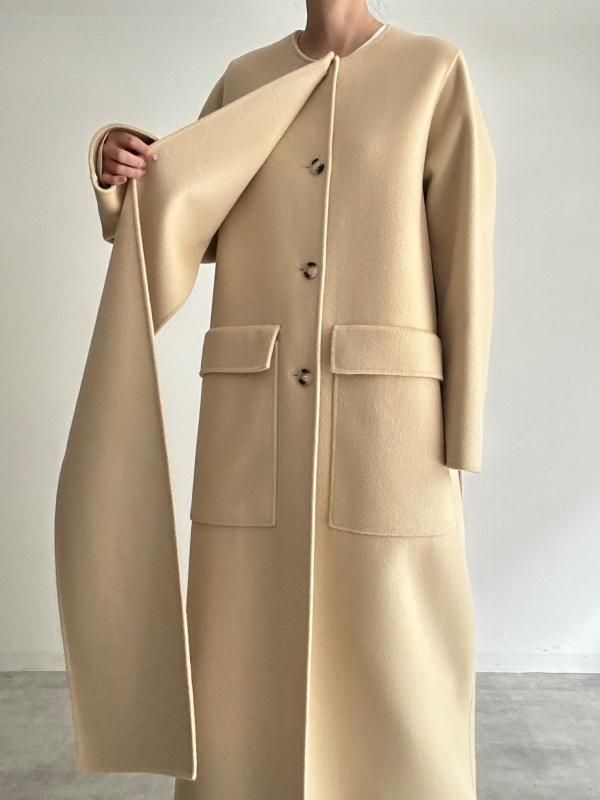 SUPER FINE  WOOL  COAT