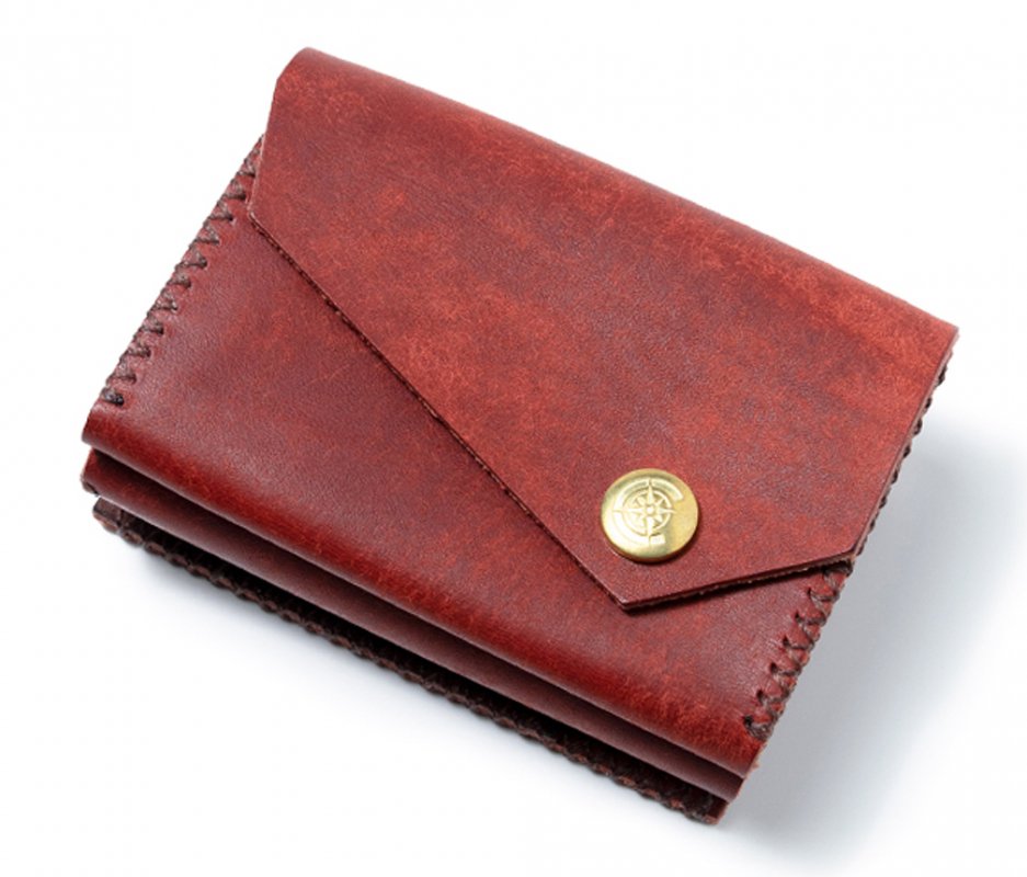 三つ折り財布 [レッド] / Mini Wallet [RED] - From: