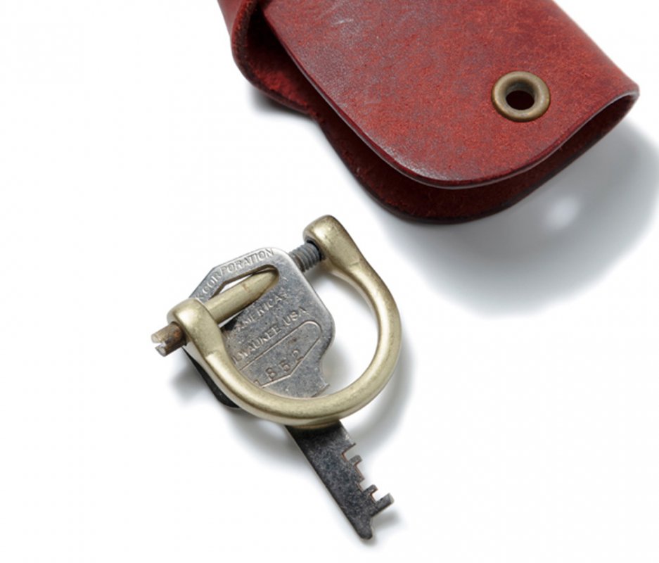 ボタンフックキーケースL [レッド] / Button Hook Key Case L [RED] - From: