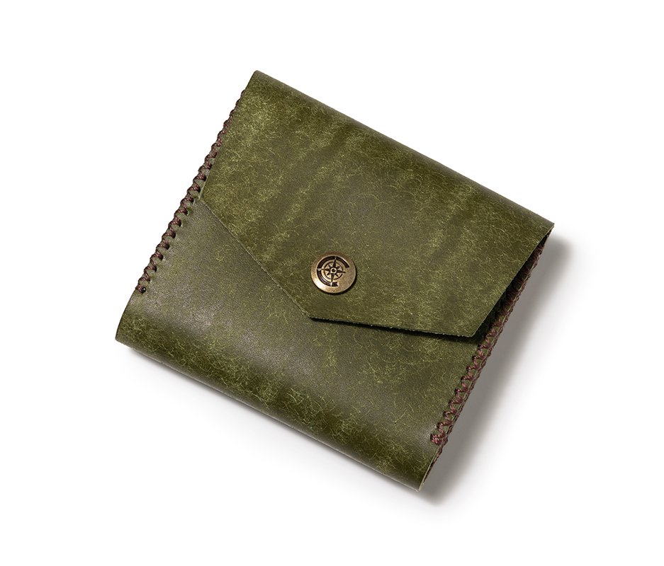 二つ折り財布[オリーブ/Half Wallet[OLIVE] - From: