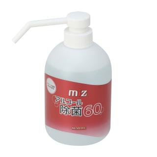 MIZ アルコール除菌60　シャワーポンプ _ 500ml