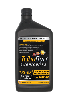 TriboDyn TRI-EX2 15W-40  Synthetic Blend Heavy-Duty  Motor Oil 