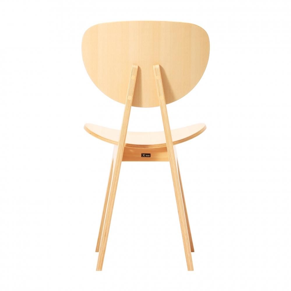 小椅子（長大作/坂倉準三建築研究所）板座・ビーチウッド