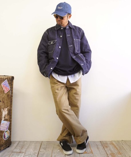 ４パッチショートカバーオール - BROOKLYN OVERALL ブルックリン