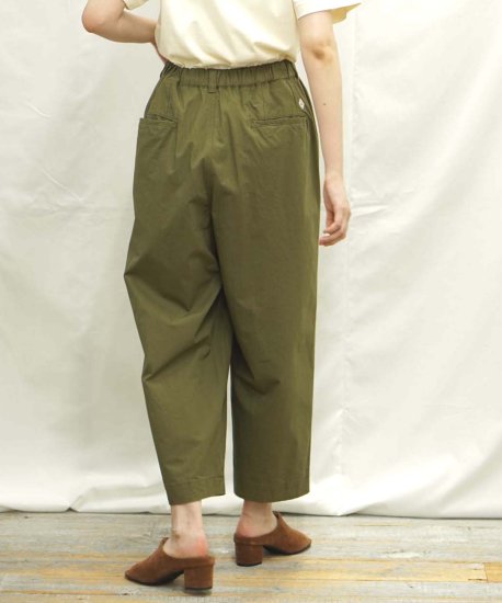 コンパクトチノワイドパンツ - BROOKLYN OVERALL ブルックリン