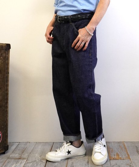 13.5ozルーズシルエットデニムパンツ - BROOKLYN OVERALL ブルックリン