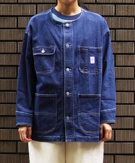 BROOKLYN OVERALL デニム カバーオール BROOKLYN OVERALL デニムジャケット gジャン スタンドカラー