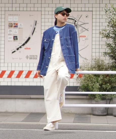 BROOKLYN OVERALL デニム カバーオール スタンドカラーデニムカバーオール | カジュアルスタイル