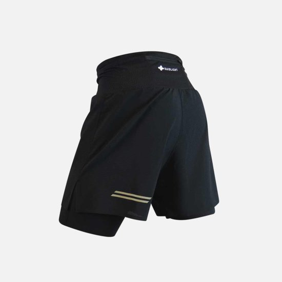 2in1 Short men's R-LIGHT（ベルト一体型） - フランス発・トレイルランニング専門ブランド・レイドライト日本オフィシャルサイト