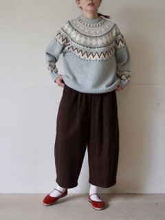 NORDIC CREW NECK KNIT