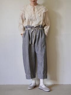 FRENCH HOSPITAL PANTS - NATURAL DYE -