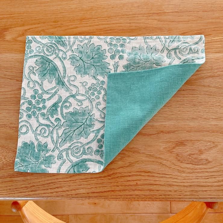 ランチョンマット William Morris Grape Vine 2 プリント