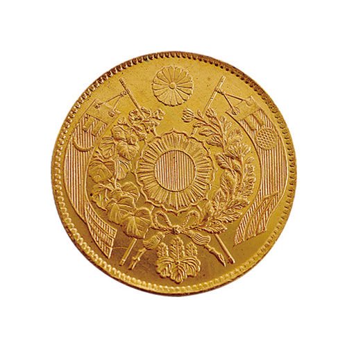 旧10円金貨 明治4年 未使用 古銭・コイン・金貨・大判・小判・紙幣の 