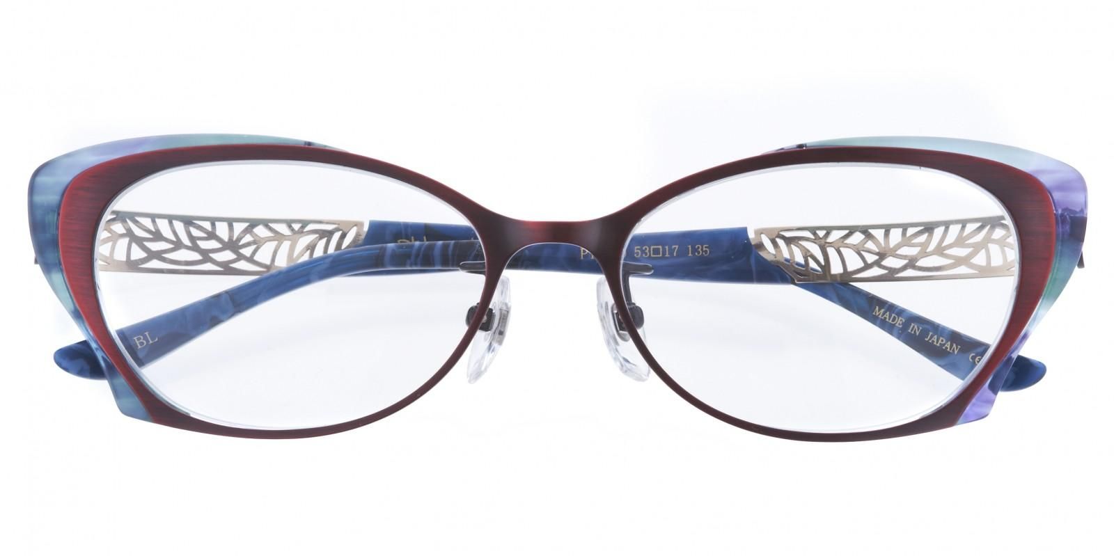 LUNA PT135 Blue (PT135BL) Ptolemy48 のメガネ（フォックス）