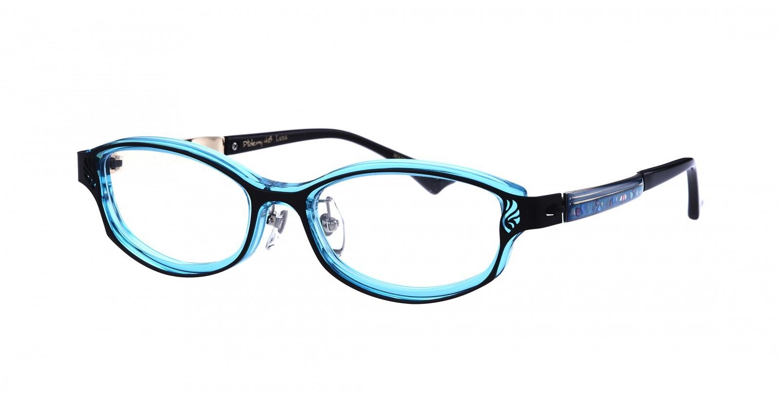 LUNA PT140 Blue (PT140BL) Ptolemy48 のメガネ（スクエア）