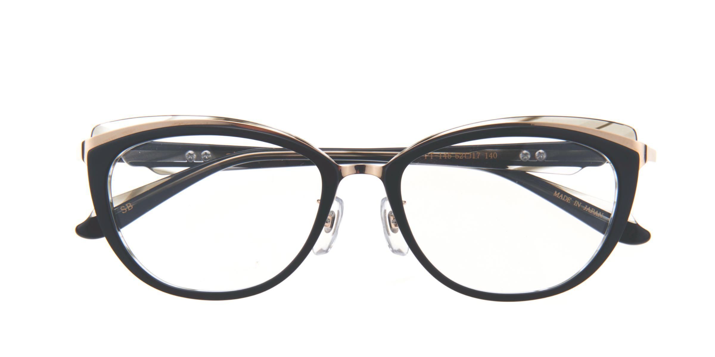 LUNA PT145 Smoke black (PT145SB) Ptolemy48 のメガネ（フォックス）