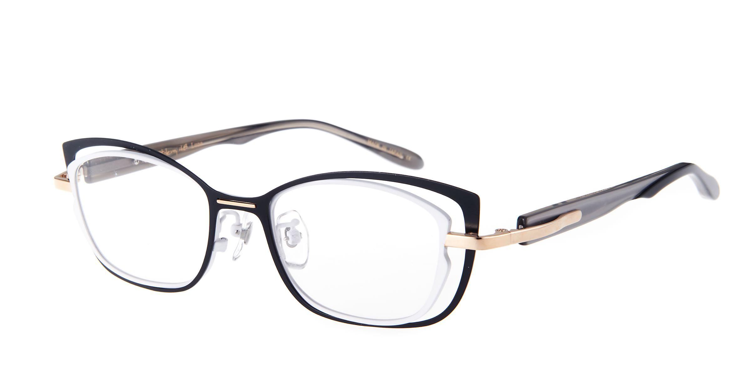 LUNA PT148 White (PT148WH) Ptolemy48 のメガネ（ウェリントン）