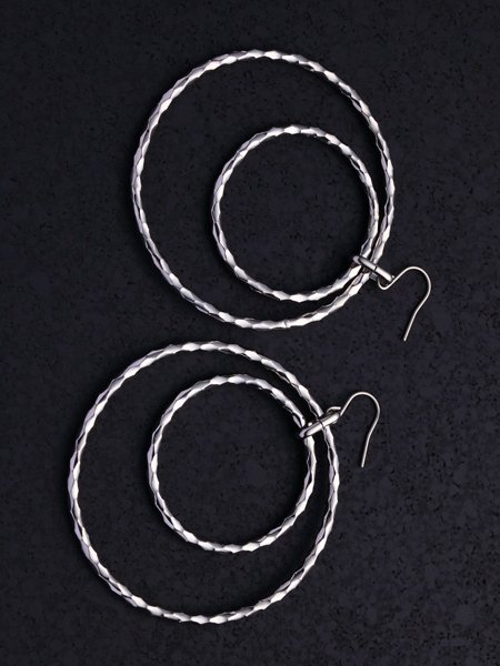 Double ring pierced / S-043 (Double ring pierced)
