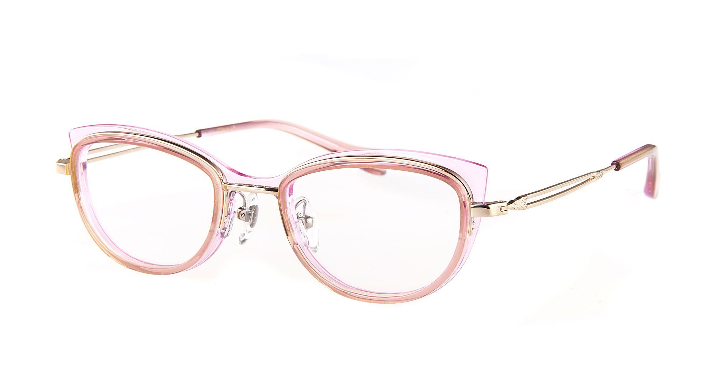 LUNA PT156 Pink (PT156PK) Ptolemy48 のメガネ（フォックス）