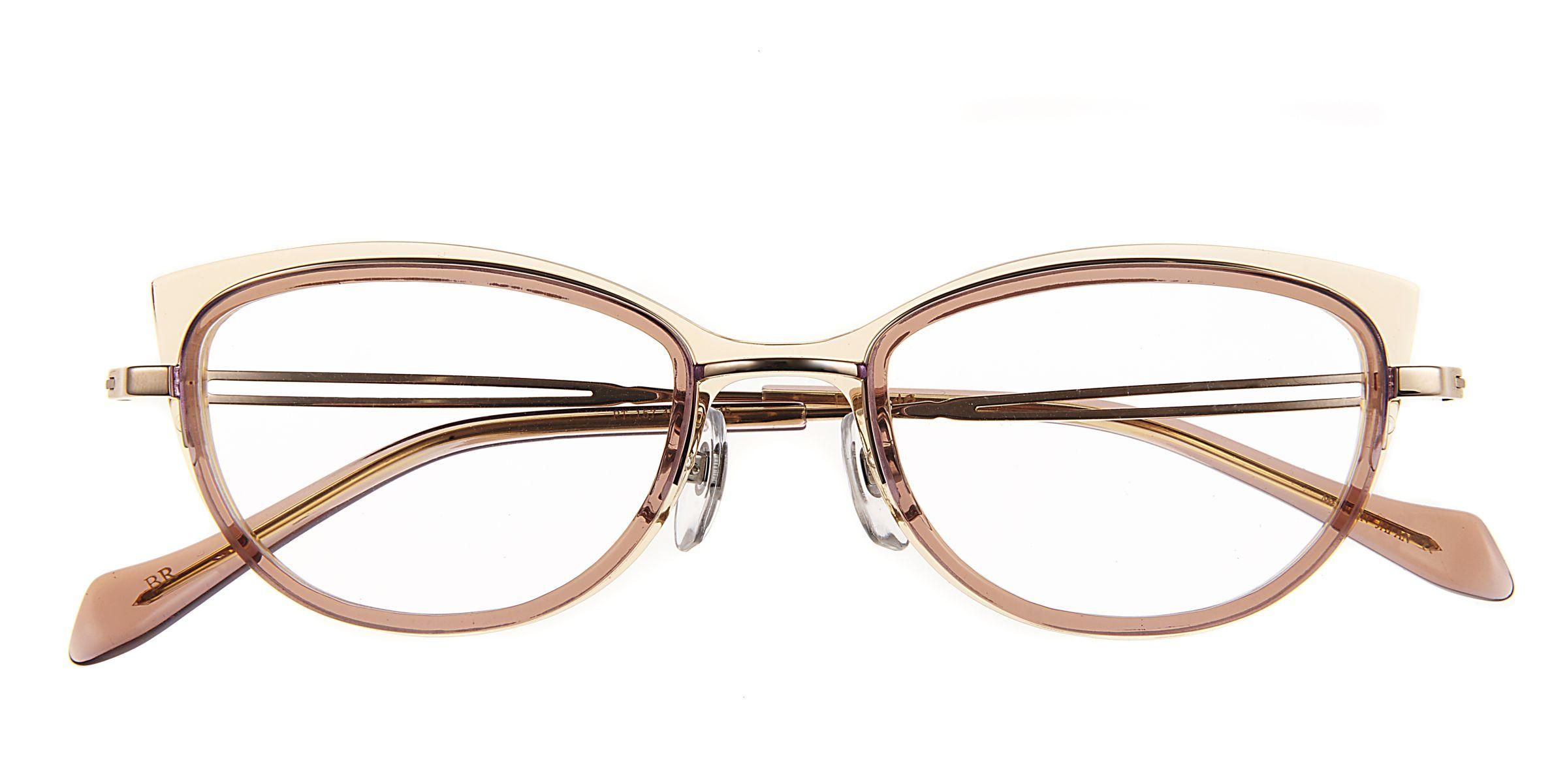 LUNA PT156 Brown (PT156BR) Ptolemy48 のメガネ（フォックス）