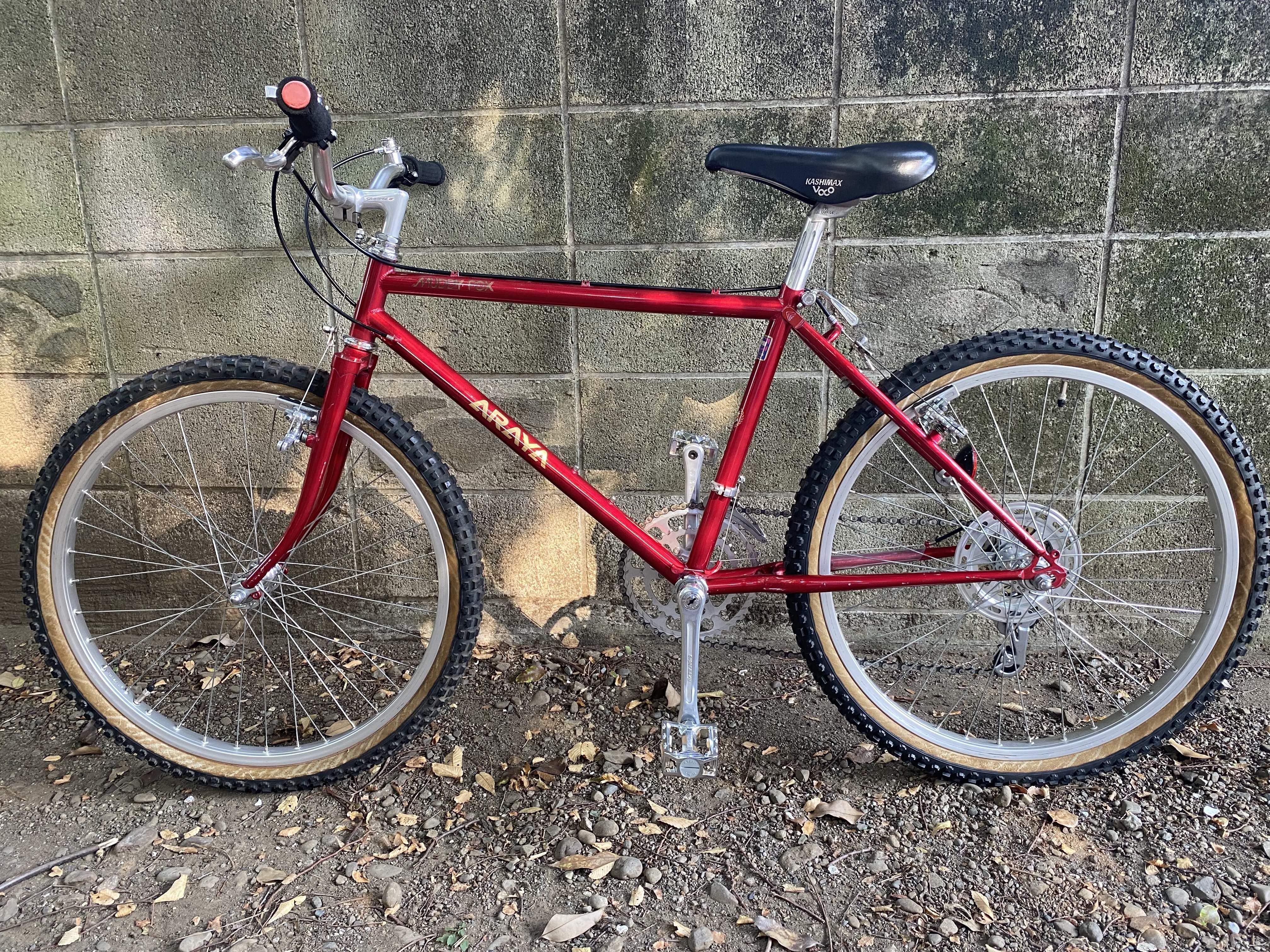 超可爱 ARAYA アラヤ 1991 マディフォックス FOX MUDDY 自転車本体 ...