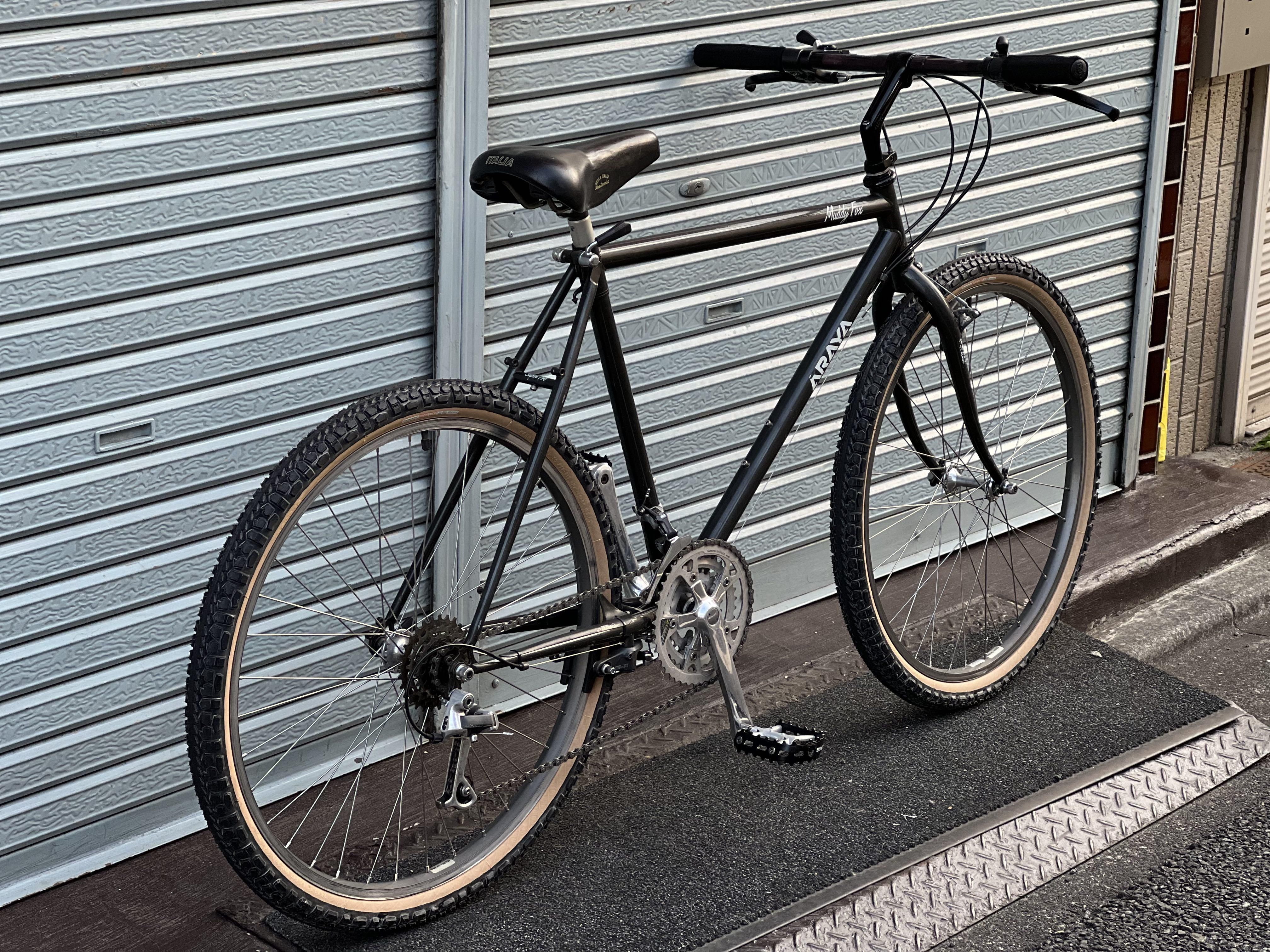 ARAYA マディーフォックス　ペダル　サドル　車輪 Muddy Fox Pedal / マディフォックス ペダル