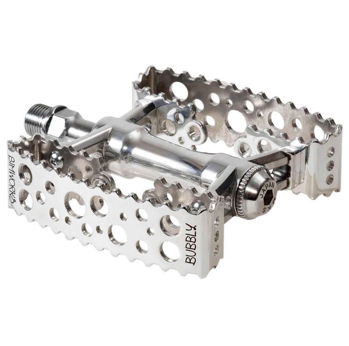 sim works シムワークス バブリーペダル シルバー SIMWORKS Bubbly Pedal シルバー