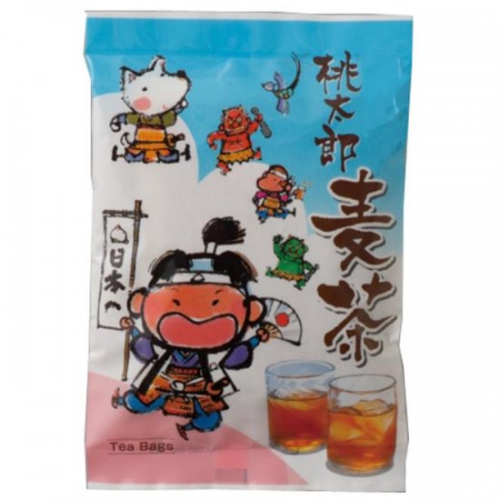 桃太郎麦茶3個入(袋入り） - ノベルティ・販促品の専門店　販促マッチングドットコム