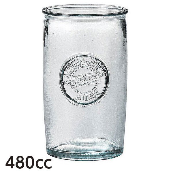 ヴァソ オーセンティック 480ccタンブラー 洋食器 ガラス製グラス スペイン製 リサイクルガラス 業務用 ホテル＆レストラン おしゃれ 54-g4900015